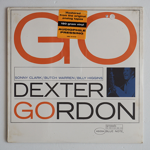 DEXTER GORDON - GO!/블루노트 180g중량반(미개봉)