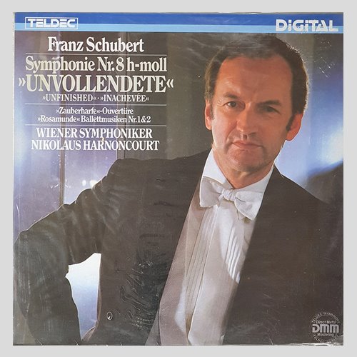 Franz Schubert Symphonie Nr. 8 (Nikolaus Harnoncourt/Wiener Symphoniker)(미개봉)