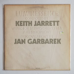 KEITH JARRETT/JAN GARBAREX‎– LUMINESSENCE/ECM