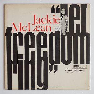 jackie McLean -Let freedom rin/블루노트