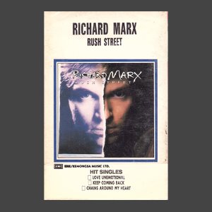 RICHARD MARX - RUSH STREET/카세트테이프/아웃케이스