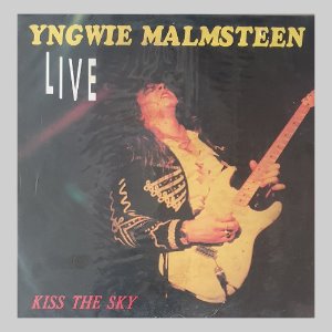 YNGWIE MALMSTEEN  - LIVE/KISS THE SKY(미개봉)