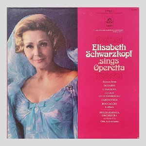 Elisabeth Schwarzkopf /  Philharmonia Orchestra Conducted By  Otto Ackermann  ‎– Elisabeth Schwarzkopf Sings Operetta