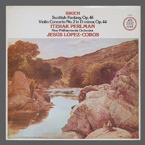 BRUCH(Scottish Fantasy, Op.46/Violin Concerto No.2 in D minor, Op.44)/ITZHAK PERLMAN(New, Philharmonia Orchestra)