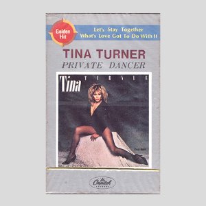 TINA TURNER - PRIVATE DANCER/카세트테이프
