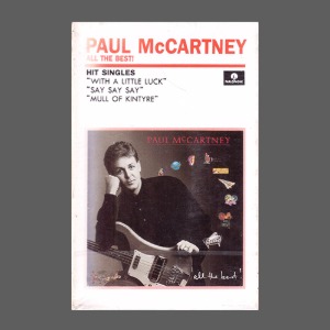 Paul McCartney - All The Best!/아웃케이스/카세트테이프(미개봉)