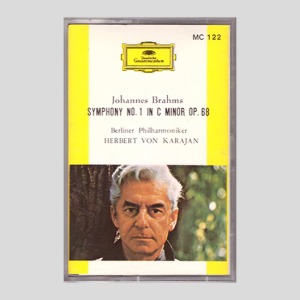 Johannes Brahms SYMPHONY NO.1 IN C MINOR OP.68 /카세트테이프