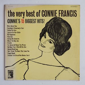 CONNIE FRANCIS - The very best of CONNIE&#039;S 15 BIGGEST HITS